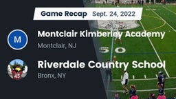 Recap: Montclair Kimberley Academy vs. Riverdale Country School 2022