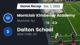 Recap: Montclair Kimberley Academy vs. Dalton School 2022