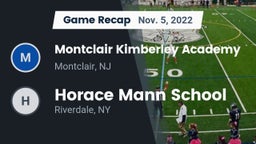 Recap: Montclair Kimberley Academy vs. Horace Mann School 2022