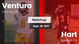 Matchup: Ventura vs. Hart  2017