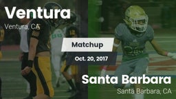 Matchup: Ventura vs. Santa Barbara  2017