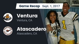 Recap: Ventura  vs. Atascadero  2017