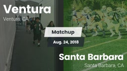 Matchup: Ventura vs. Santa Barbara  2018