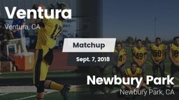 Matchup: Ventura vs. Newbury Park  2018