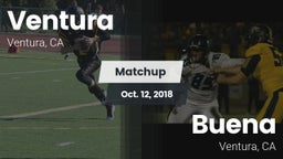 Matchup: Ventura vs. Buena  2018