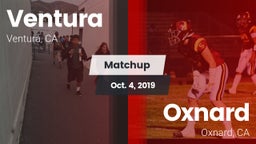 Matchup: Ventura vs. Oxnard  2019