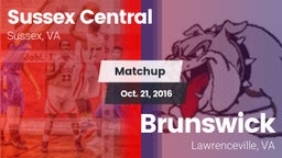 Matchup: Sussex Central vs. Brunswick  2016