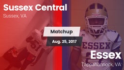 Matchup: Sussex Central vs. Essex  2017