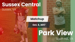 Matchup: Sussex Central vs. Park View  2017