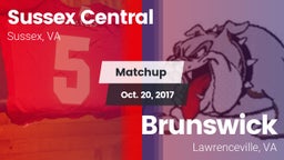 Matchup: Sussex Central vs. Brunswick  2017