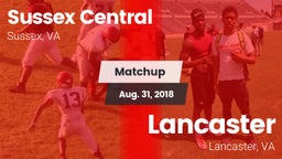 Matchup: Sussex Central vs. Lancaster  2018