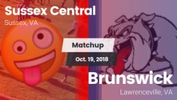 Matchup: Sussex Central vs. Brunswick  2018