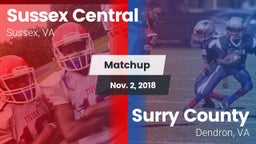 Matchup: Sussex Central vs. Surry County  2018