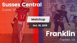 Matchup: Sussex Central vs. Franklin  2019