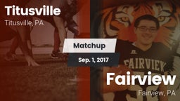 Matchup: Titusville vs. Fairview  2017