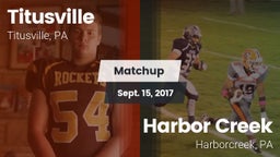Matchup: Titusville vs. Harbor Creek  2017