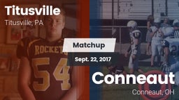 Matchup: Titusville vs. Conneaut  2017