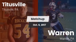 Matchup: Titusville vs. Warren  2017