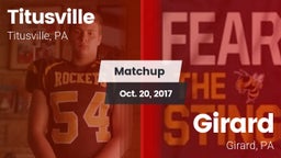 Matchup: Titusville vs. Girard  2017