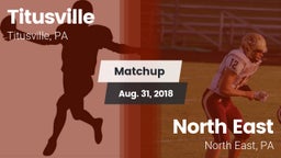 Matchup: Titusville vs. North East  2018