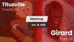 Matchup: Titusville vs. Girard  2018