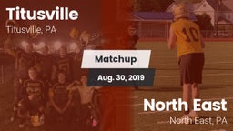 Matchup: Titusville vs. North East  2019