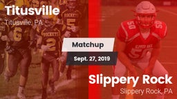 Matchup: Titusville vs. Slippery Rock  2019