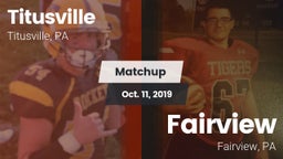 Matchup: Titusville vs. Fairview  2019