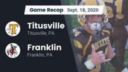 Recap: Titusville  vs. Franklin  2020