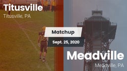 Matchup: Titusville vs. Meadville  2020