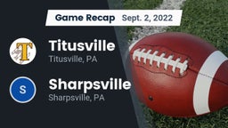 Recap: Titusville  vs. Sharpsville  2022