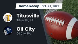 Recap: Titusville  vs. Oil City  2022