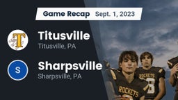 Recap: Titusville  vs. Sharpsville  2023