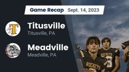 Recap: Titusville  vs. Meadville  2023