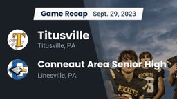 Recap: Titusville  vs. Conneaut Area Senior High 2023