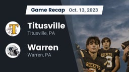 Recap: Titusville  vs. Warren  2023