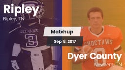 Matchup: Ripley vs. Dyer County  2017