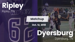 Matchup: Ripley vs. Dyersburg  2018