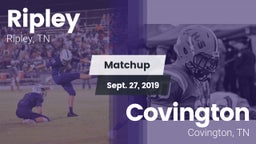 Matchup: Ripley vs. Covington  2019