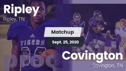 Matchup: Ripley vs. Covington  2020