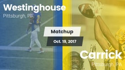 Matchup: Westinghouse vs. Carrick  2017