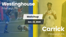 Matchup: Westinghouse vs. Carrick  2020