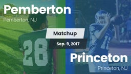 Matchup: Pemberton vs. Princeton  2017