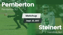 Matchup: Pemberton vs. Steinert  2017
