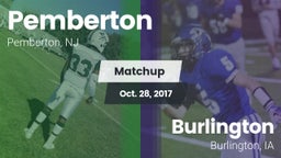 Matchup: Pemberton vs. Burlington  2017