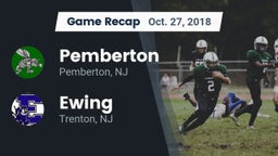 Recap: Pemberton  vs. Ewing  2018