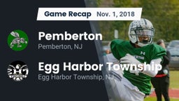 Recap: Pemberton  vs. Egg Harbor Township  2018