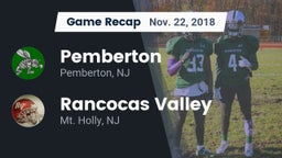 Recap: Pemberton  vs. Rancocas Valley  2018