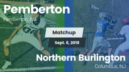 Matchup: Pemberton vs. Northern Burlington  2019