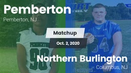 Matchup: Pemberton vs. Northern Burlington  2020